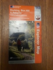 Ordnance Survey Explorer 146 Dorking, Box Hill & Reigate