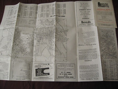 Tunbridge Wells & Tonbridge, SP Maps, 18th ed, adverts, index, vintage 1970s/80s