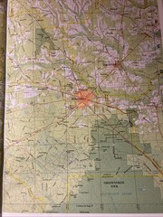 Georgia Atlas/Gazetteer Map book From Deformed 72 pgs Detail Topographical Maps
