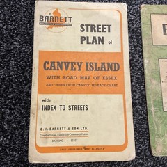 Bundle of 10 old road maps, Street Plans, Tourist Maps etc