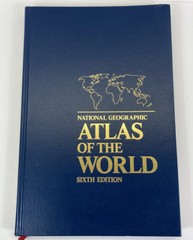 National Geographic Atlas of the World Sixth Edition (1990 Nat. Geo.) Oversized