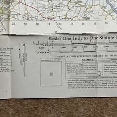 Vintage OS One Inch Map – Norwich – Sheet 126, 1954, – Ordnance Survey