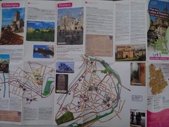 6 Historic Towns in VIENNE, FRANCE. Maps.Poitiers,Chauvigny,Loudun,Chatellerault