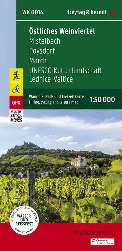 Freytag-Berndt Eastern Weinviertel Hiking, Cycling and leisure (Map) (UK IMPORT)