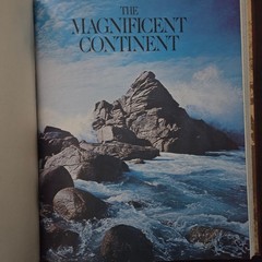 The Magnificent Continent Illustrated Hardcover Book Geography Exploration