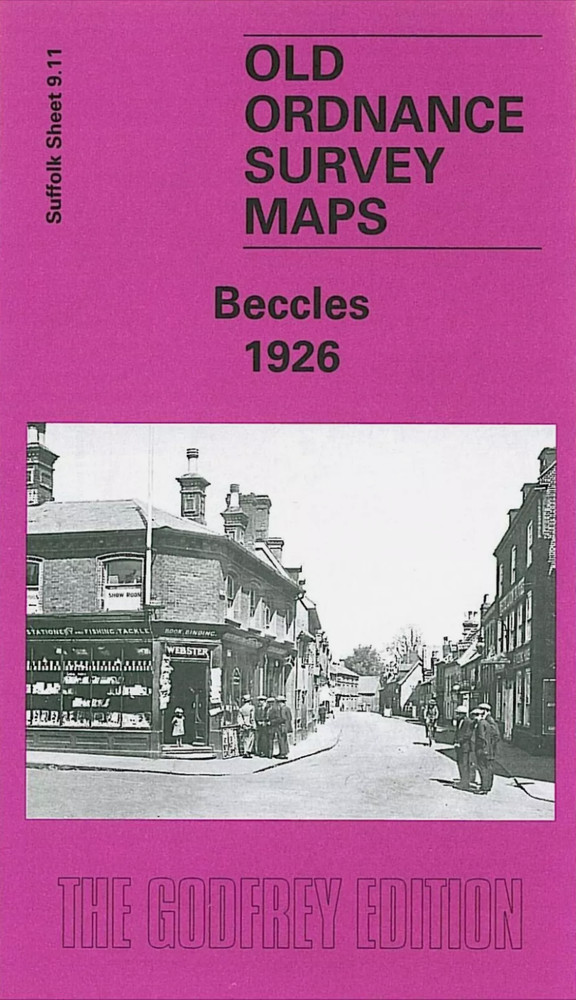 MAP OF Beccles 1926 Suffolk Sheet 9.11 by Robert Malster NEW