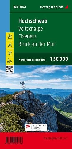 Freytag-Berndt Hochschwab, Walking, Bike and Leisure map 1:50. (Map) (UK IMPORT)