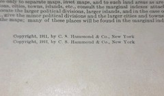 Scarborough’s New Standard World Atlas – New Census Edition 1911/1912