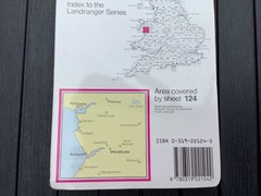 OS Ordnance Survey Landranger Map 124 Dolgellau & surrounding area – 1991