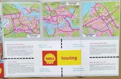 Shell Touring Map: Netherlands. Scale – 1:600,000 (1962).