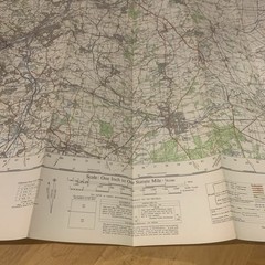 Ordnance Survey One Inch Map Sheet 103 Doncaster 1961