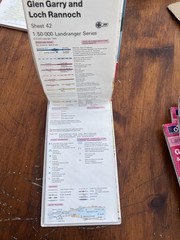 Vintage Ordnance Survey Landranger Maps Scotland Lot (9) Ben Nevis Loch Lomond +