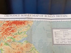 1928 Ordnance Survey Map Of Roman Britain Second Edition