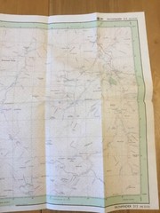 1992 Ordnance Survey Pathfinder Map 212 NJ 22/32 Glenlivet (incl Cabrach )