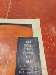 Rand Mcnally Motor Carriers Road Atlas by Rand McNally Vintage Maps 1994