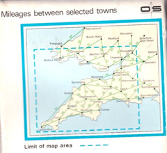 SOUTH WEST ENGLAND & SOUTH WALES – Ordnance Survey Routemaster map