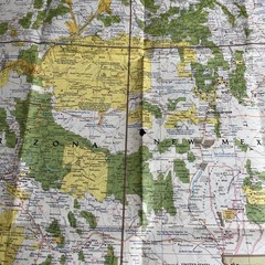 Vintage National Geographic America map bundle south illinois ohio federal utah
