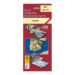 Spain map 0297: L´Estartit hiking walking cycling topographic 1:50K