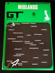 Bartholomew GT Grand Touring Series Map 4. Midlands (1982).