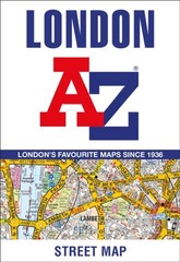 London A-Z Street Map by A-Z maps (Sheet map, folded)