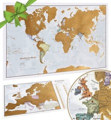 Job Lot Of Scratch Maps. UK, World & Wines. Please Read The Description & Photos