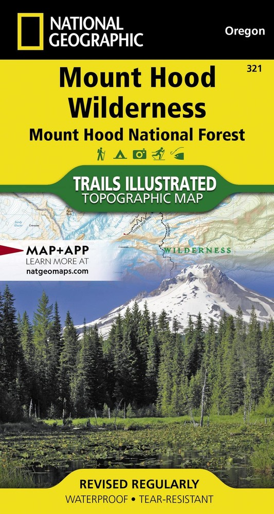 Mount Hood Wilderness Map [Mount National Forest] (National No Results