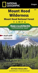 Mount Hood Wilderness Map [Mount National Forest] (National No Results