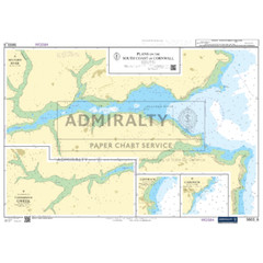Admiralty Small Craft Chart 5603_6: Plans on the South Coast of Cornwall