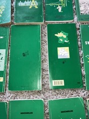 Tourist Guides Of Europe X15 Vintage Michelin Mainly France with Maps Travel