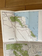 LOS PADRES NATIONAL FOREST MAP – Vintage Map 1984