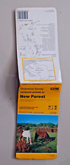 New Forest Ordnance Survey Outdoor Leisure Map 22 1988