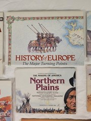 National Geographic Making of America Map Posters 1970-80s Mid East Euro Africa