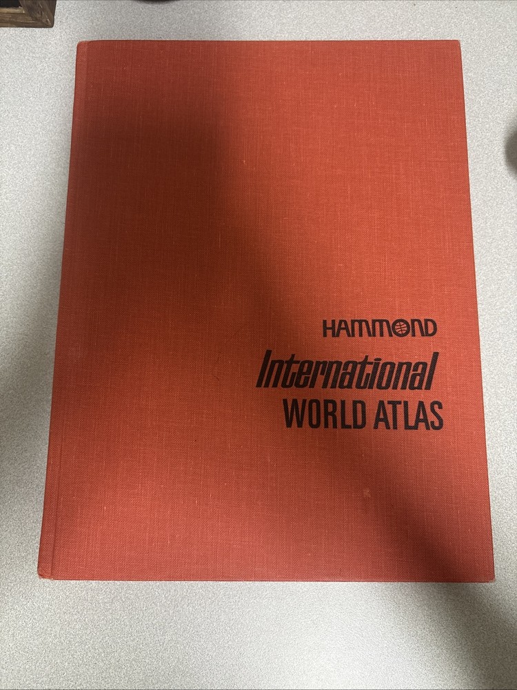Hammond International World Atlas by Hammond Incorporated (1971, Hardcover)