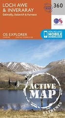 Loch Awe and Inveraray (Map) OS Explorer Active Map