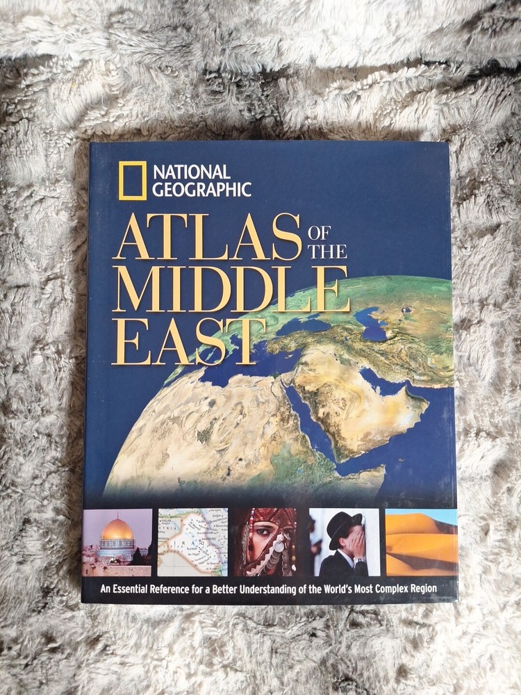 National Geographic Atlas Of The Middle East HardCover