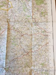 1966 Ordnance Survey One Inch Seventh Series Map 164 Minehead (incl Dunster )