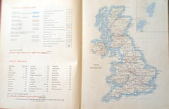 Vintage Geographers Road Atlas of Great Britain and Northern Ireland HB –