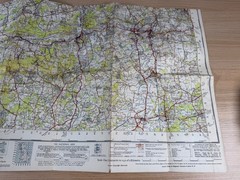 New Popular Edition 1″ London S.W and S.E 170 171 Ordinance Survey Maps c.1940s