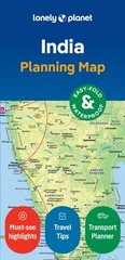 Lonely Planet India Planning Map by Lonely Planet (Sheet map, folded)