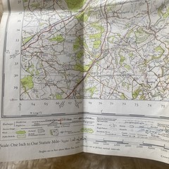 Ordnance Survey Map Aldershot 1940’s