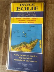 Sicily Islands Eoile – Stromboli etc – Italy – Fold Out Map – Road Map
