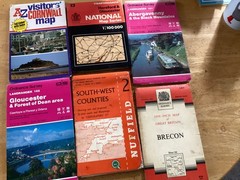 ordnance survey maps bundle South West Counties Abergavenny Black Mountains