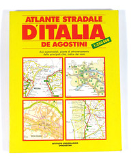 PRL) 1990 ATLANTE STRADALE ITALIA 1:250.000 DE AGOSTINI MAPPA MAP ROUTE STREETS