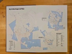 Atlas Of North America- Space Age Portrait National Geographic