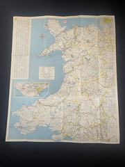(Section 4) ESSO ROAD MAP 1960s? WALES and MIDLANDS