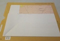 USGS Geologic Map Bonneville Quadrangle, Fremont County, Wyoming w/Sleeve