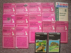 DEVON CORNWALL DORSET SOMERSET LANDRANGER OS ORDNANCE SURVEY MAPS JOB LOT BUNDLE