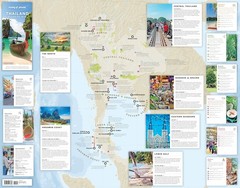 Lonely Planet Thailand Planning Map: Durable Waterproof Travel Map with Easy-…