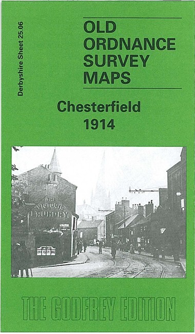 Chesterfield 1898 or 1914 Derbyshire sheet 25.06