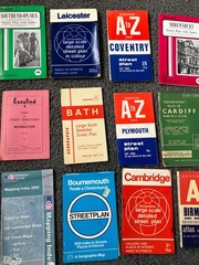 JOB LOT OF 18 x OLD STREET MAPS ETC PLYMOUTH COVENTRY ABERDEEN HAMPSHIRE CARDIFF